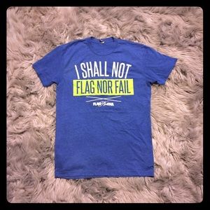 Flag Nor Fail Unisex Tee Shirt 💚💙